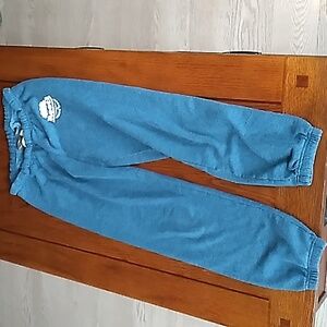ROOTS Sz XS Teal Salt & Pepper Original Track Pants EUC #158